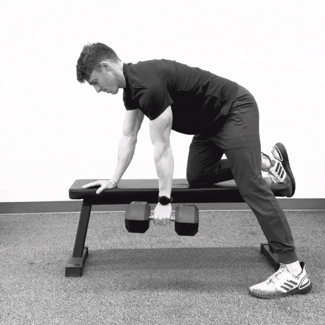 Bent Over Row is a basic pull movement to get started with.